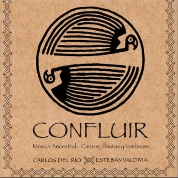 Carátula del disco Confluir, de Carlos del Río